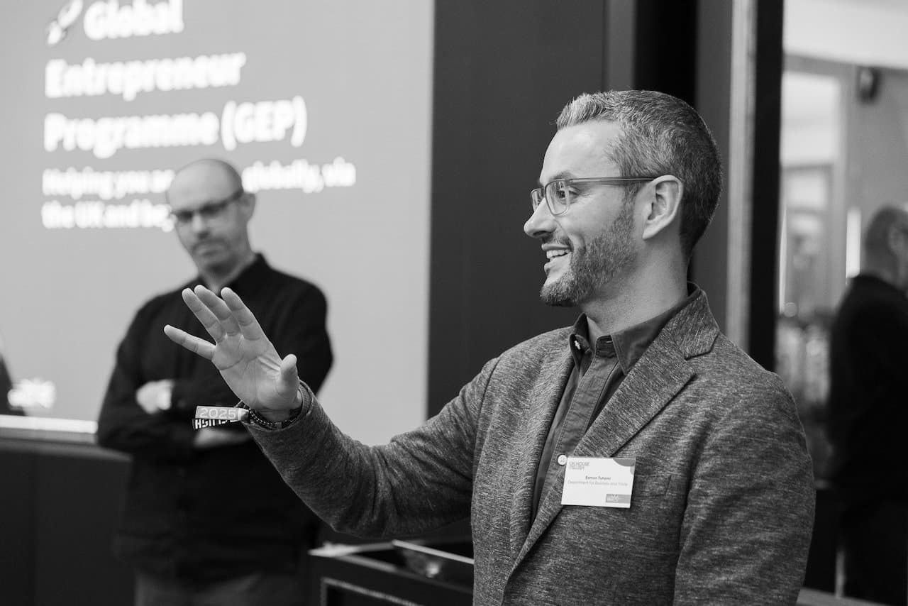 Eamon Tuhami, speaking