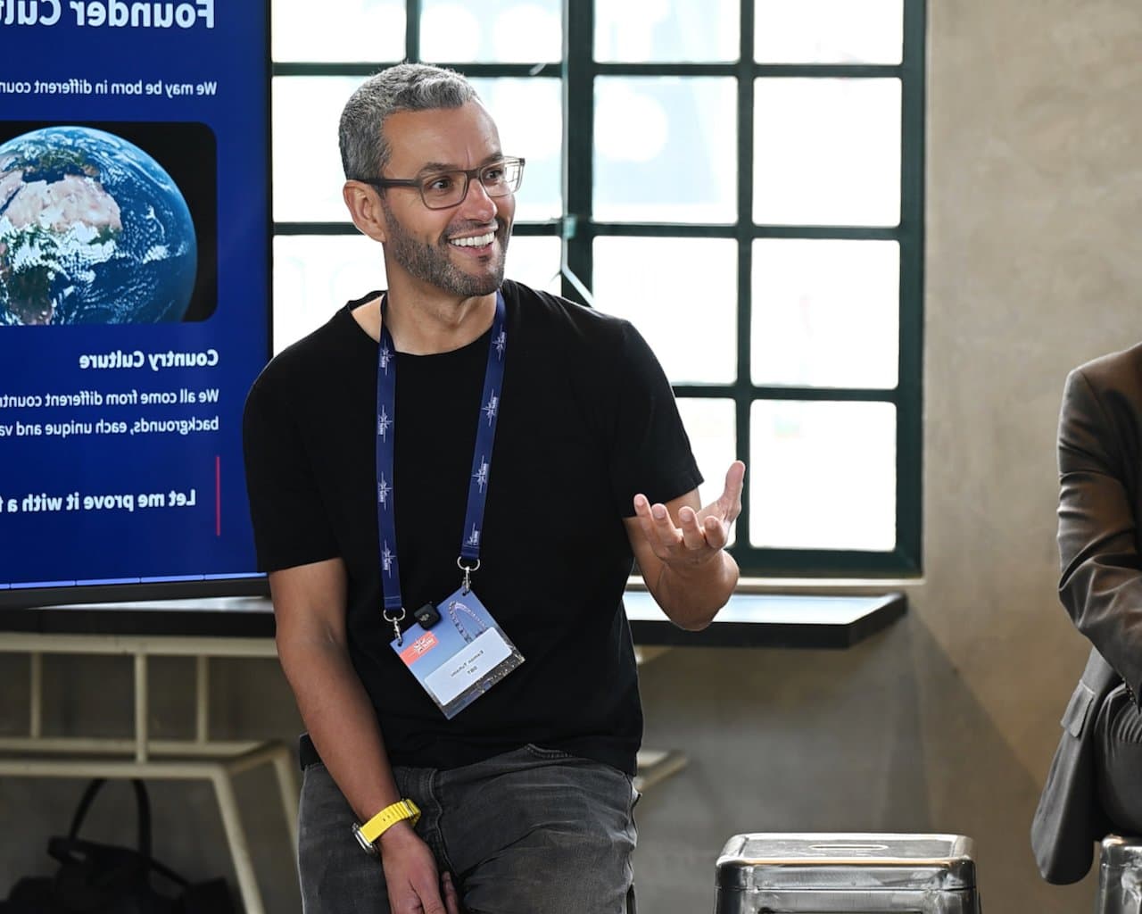 Speaking at the Founder Culture session, Global Entrepreneur Programme
