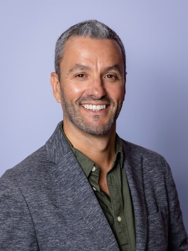 Founder headshot example