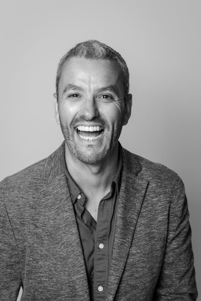 Founder headshot example